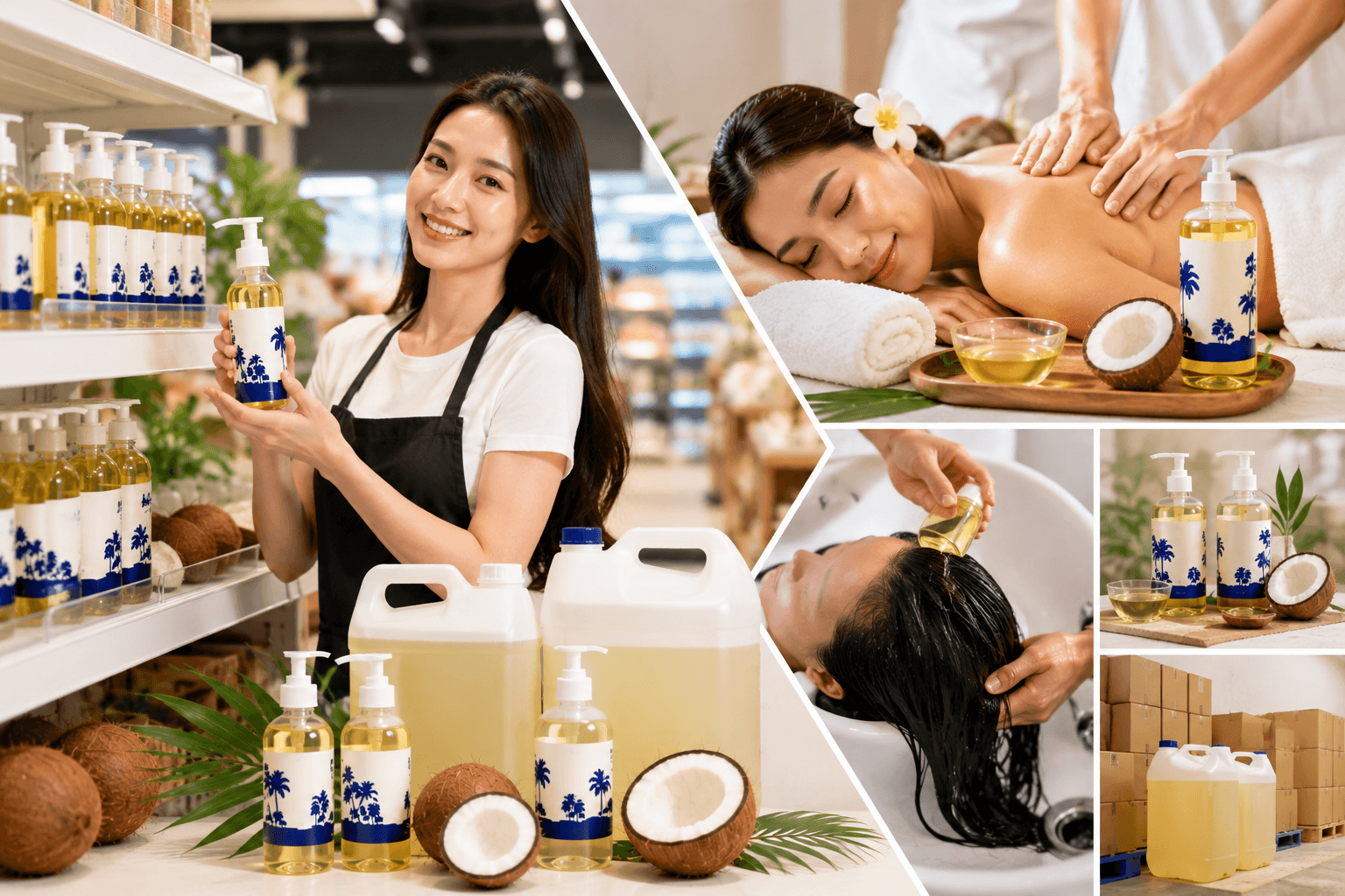 Cẩm nang cách dùng dầu dừa dưỡng tóc chuyên sâu CoPuree